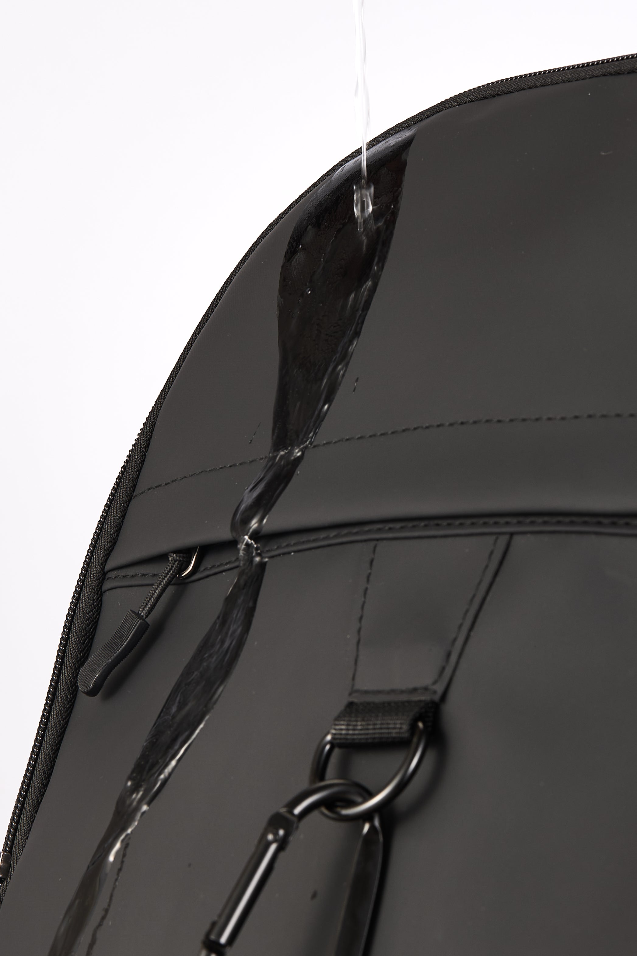 Discreet bulletproof backpack with water-resistant exterior