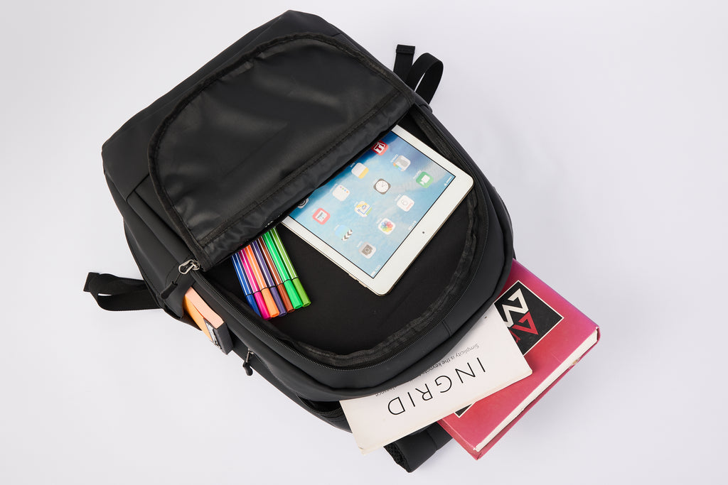 NIJ Level IIIA bulletproof backpack worn for everyday carry