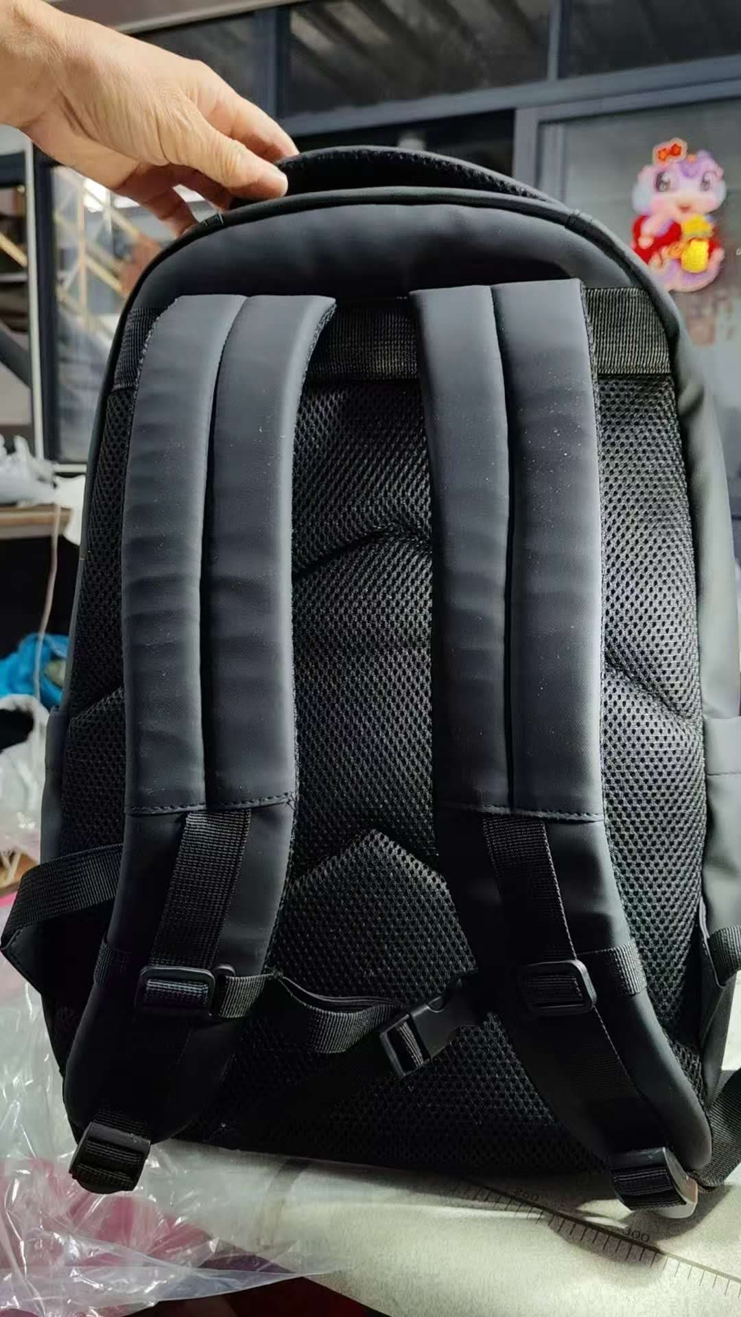 Padded straps and breathable back panel